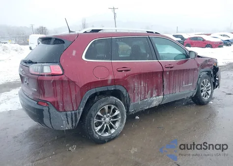 2021 Jeep Cherokee Latitude Lux 4X4 z USA, uszkodzony, nr VIN 1C4PJMMX2MD142374